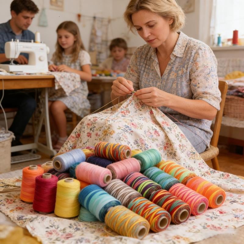 ANXPTIME Sewing Thread for Embroidery Machines Soft Designs