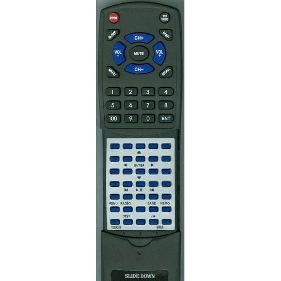Replacement Remote for SIRIUS T035RST8, RTT035RST8, SST8V1, STARMATE 8, STARMATE8