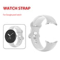 thumbnail image 4 of Correas Silicona para Reloj Pulsera Accesorios Ajustables Suaves Cómodas Resistentes Al Google Pixel Watch, 4 of 6