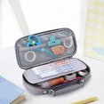 thumbnail image 4 of Ohmyroo Large Capacity Canvas Pen Case Multi Layer Portable Stationery Organizer For Office Professionals, 4 of 6