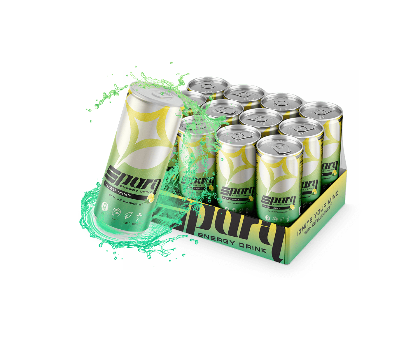 SPARQ Energy Drink Yuzu Mint (Pack of 12)