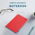thumbnail image 5 of 2024 A5 Planner Notebook Diary Journal 150 páginas Horario en inglés (rojo), 5 of 5