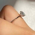 thumbnail image 2 of solitaire jewels 2CT Round Moissanite Solitaire Engagement Ring For Women, 14K Rose Gold, 2 of 6