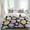 Black, variant on Easter Eggs Set of 4 Bedding Quilt Covers, Cute Colorful Spring Love Country 4-Piece Bed Sheet Set with Extra Soft Bed Sheets Quilt Cover Pillowcase, California King