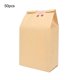 thumbnail image 1 of 50 Bolsas de Papel para Alimentos Bolsas de Papel de Fondo Cuadrado Duradero para Productos Horneados Dulces Comida para el Almuerzo ANGGREK Otros, 1 of 8