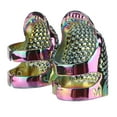 thumbnail image 3 of Thimble Finger Protector, Sewing Thumb Protector Durable Adjustable Finger Protector DIY Quilting Tools  For Hand Sewing Gray,Cyan-blue,Colorful,Silver,Rose Gold, 3 of 8