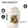thumbnail image 4 of Yatskia Castle Sparrow Little Memorial Urns for Human Ashes Adult Man, Cremation Burial Urn for Ashes for Women, Large Urns for Adult Ash, (Classic 10 Inch and 3 Inch), 4 of 8