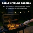 thumbnail image 3 of Asador Carne Parrilla Carbon Bbq Movil Termometro Cenicero Jardimex, 3 of 10