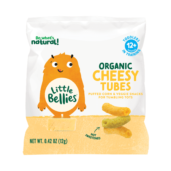 Little Bellies Organic Cheesy Tubes 0.42 oz