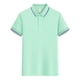 thumbnail image 5 of pstuiky camisetas para hombre, Camisa informal de manga corta con botones y cuello vuelto para hombre, de color liso camisas casuales para hombre xxl, 5 of 5