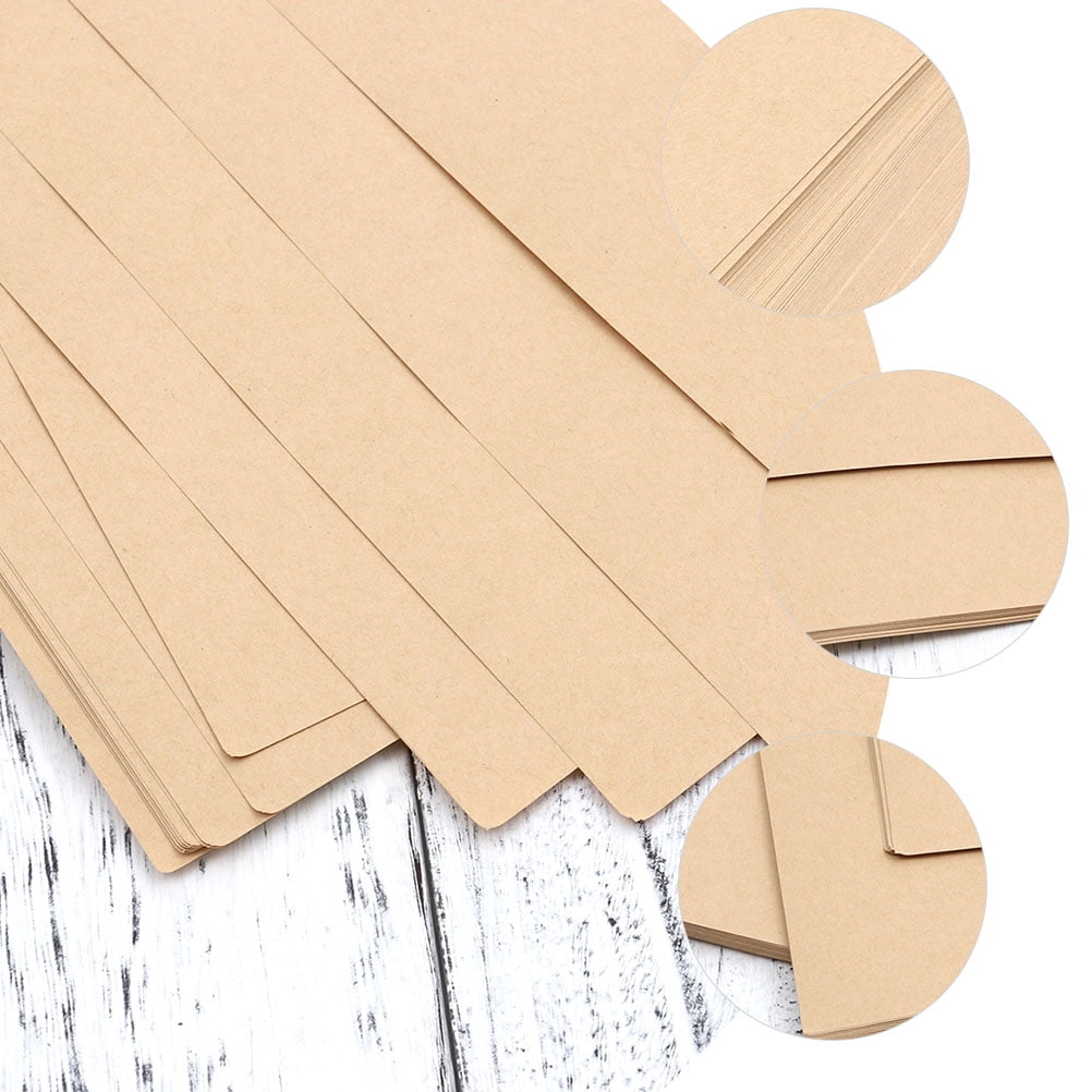 150 Sheets Vintage Kraft Stationery Paper for Writing Letters, Notes, Invitations, and Crafts