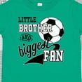 thumbnail image 4 of Inktastic Little Brother and Biggest Fan Soccer Player Boys Toddler T-Shirt, 4 of 5