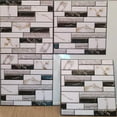 thumbnail image 5 of Self- Wall Tile Stickers | Peel and Stick Kitchen Bathroom Backsplash Decals | Heat & Stain Resistant | 11.8"x11.8" | Removable Easy-Clean | 10-Pack | Covers 1 Sq Ft | Home Decor, 5 of 6