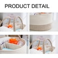 thumbnail image 5 of Stylish Diaper Organizer, Baby Diaper Caddy Organizer For Newborn Essentials, Portable Tote Bag, Gender-Neutral, Nordic Design, Ideal Baby Shower Gift, 5 of 6