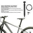 thumbnail image 3 of Bike Dropper Post, Aluminum Alloy Bike Dropper Seatpost  for Road Bikes, 3 of 7