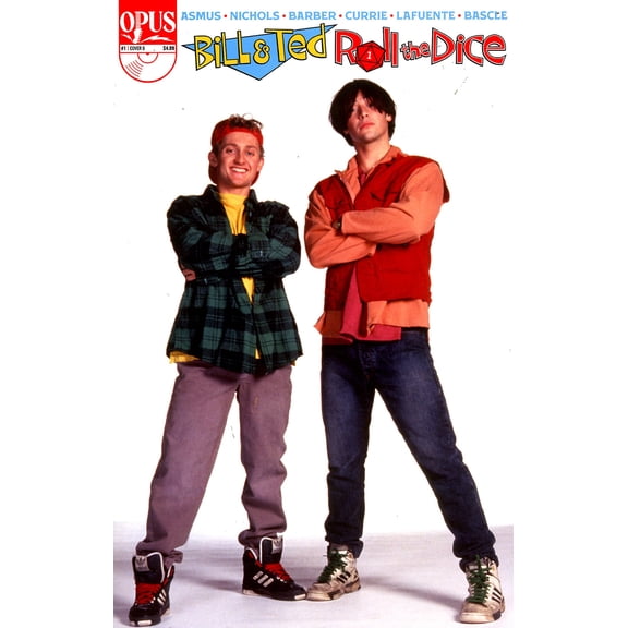Bill And Ted Roll the Dice #1B VF ; Opus Comic Book