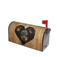 thumbnail image 3 of PHELIKA Housing Mart Dachshund Dog Pattern Magnetic Mailbox Covers Standard Size 21"H x 18"W, 3 of 8