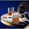 thumbnail image 2 of Lefonte Whiskey Glasses Casino Set, Whiskey Glasses with Poker Chip Set and Cards, Casino Poker Chips, Whiskey Gifts for Men, 2 of 5