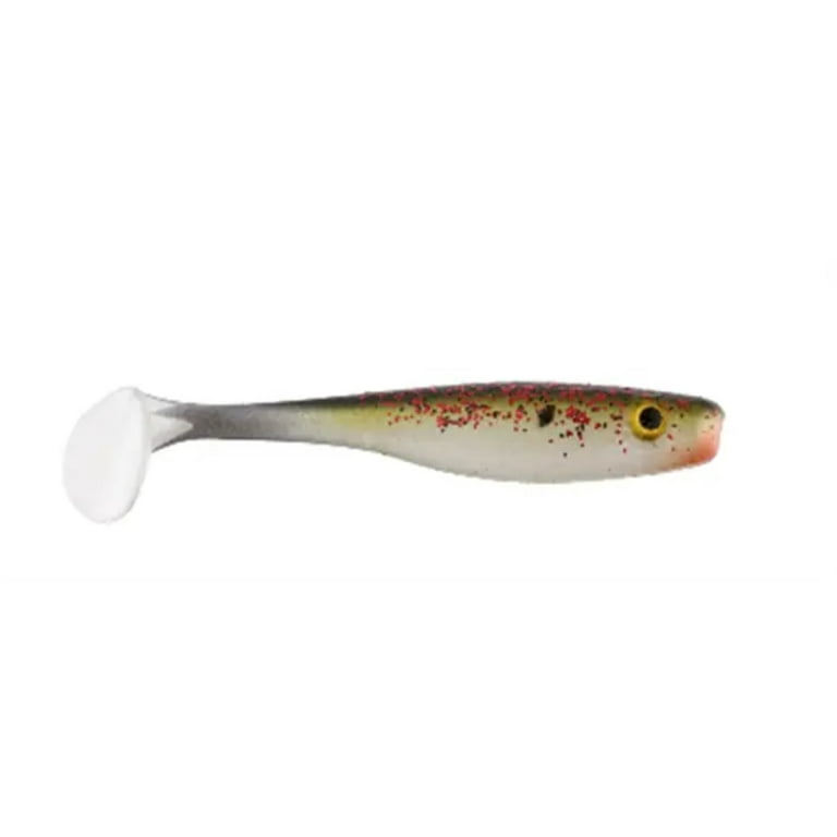 BIG BITE BAITS Suicide Shad 3.5" Swimbaits - 5 Pack, Pearly SHAD Color