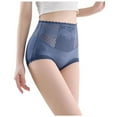 thumbnail image 6 of Seamless High Elastic Women's Panties Lace Underwear Breathable Comfortable Belly Control Briefs for Daily Wear, 6 of 6