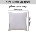 thumbnail image 6 of REGALWOVEN Soft Throw Pillow Covers Set of 2, Modern Decorative Geometric Cushion Cases for Couch Living Room Home Decor Light Grey 20" x 20", 6 of 6