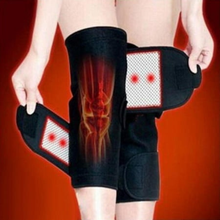Lv. life Tourmaline Therapy Health Pain Relief Self-heating Knee Support Strap Brace Pads