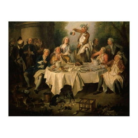 Le Déjeuner De Jambon (The Ham Dinner) (Detail) Print Wall Art By Nicolas