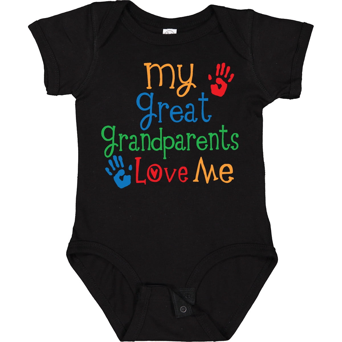 Inktastic My Great Grandparents Love Me Boys or Girls Baby Bodysuit