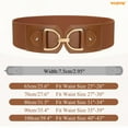 thumbnail image 6 of WHIPPY Women Wide Elastic Waist Belt Ladies Stretch Belts for Dresses, 6 of 6