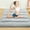 Light Gray, Queen(152*203cm), variant on Japanese Futon Floor Mattress Twin/Full Size Sleeping Mat, Tatami Mat, Portable & Foldable Roll Up Camping Mattress Pad for Sofa Lounger, Navy Blue, Full (137*203cm)