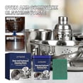 thumbnail image 2 of Jaysuing Stainless Steel Cleaning Cream Kitchen Utensils Cleaning Pot Bottom Black Dirt Stain Rust Polishing Descaling Cream - 100G Scou, 2 of 5