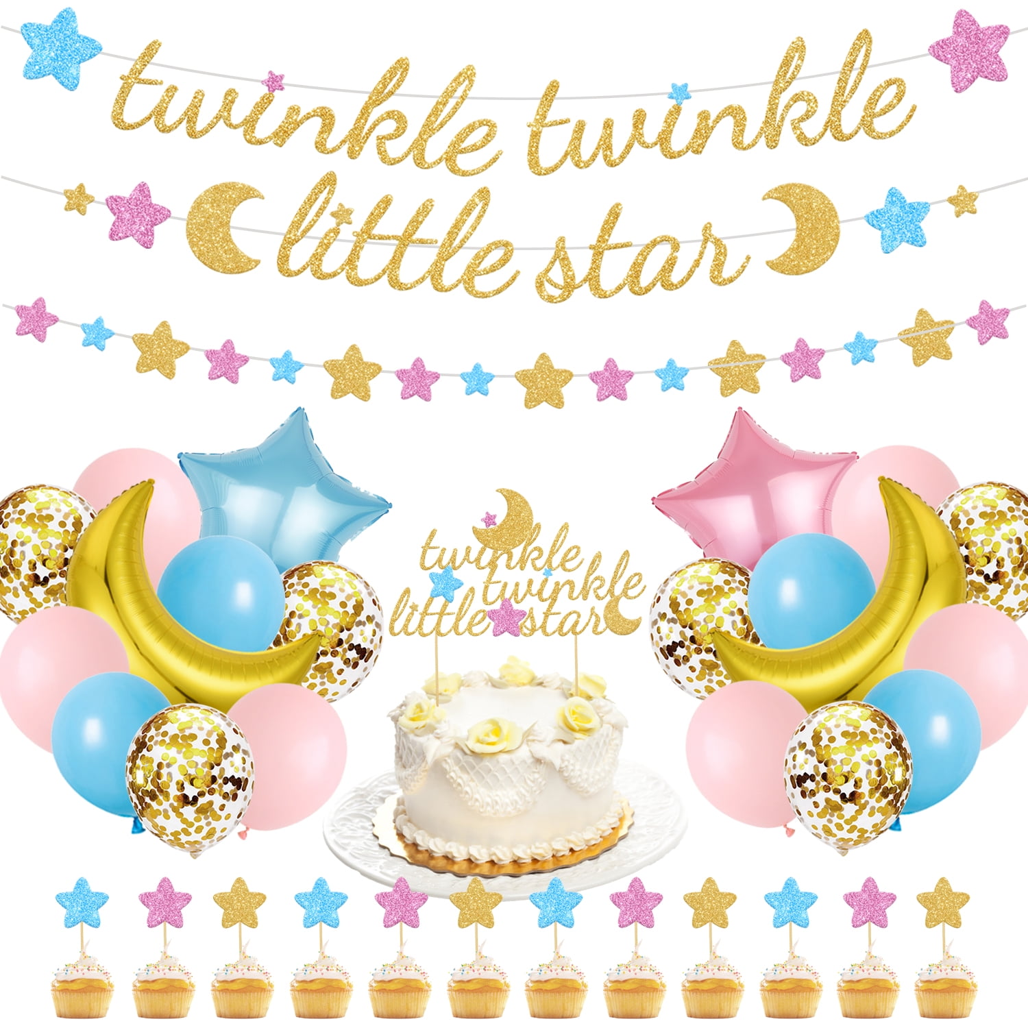 Twinkle Sprinkle Baby Shower - Pretty My Party