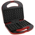 thumbnail image 2 of Better Chef Electric Nonstick Waffle Maker in Red, 2 of 5
