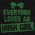 thumbnail image 2 of Cute Saint Patrick's Day Irish Girl Women's Plus Size Graphic Tee Brisco Brands 2X, 2 of 3