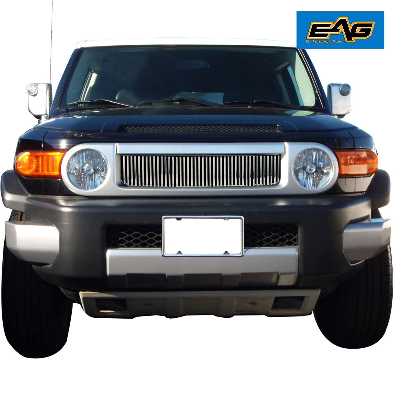 EAG 0714 Toyota FJ Cruiser Chrome Replacement Aluminum Billet Front