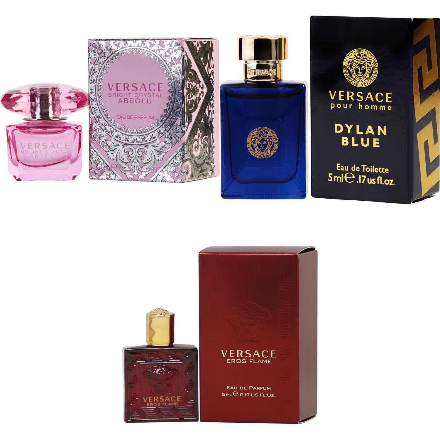 Versace pour Femme セット Versace Eros Pour Femme Eau de Parfum 4PCS Gift Set- 2024