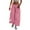 C-Red384, variant on DHFJKG Women's Wide Leg Track Pants Drawstring Pockets Elastic Waist Solid Color Capri Hiking Pants Nice For Beach Trendy Trousers