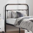 thumbnail image 1 of vidaXL Metal Headboard Black 100 cm, 1 of 5