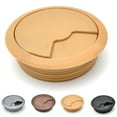 thumbnail image 4 of PC Computer Desk Table Plastic Grommet Cable Tidy Wire Hole Cover, 4 of 5