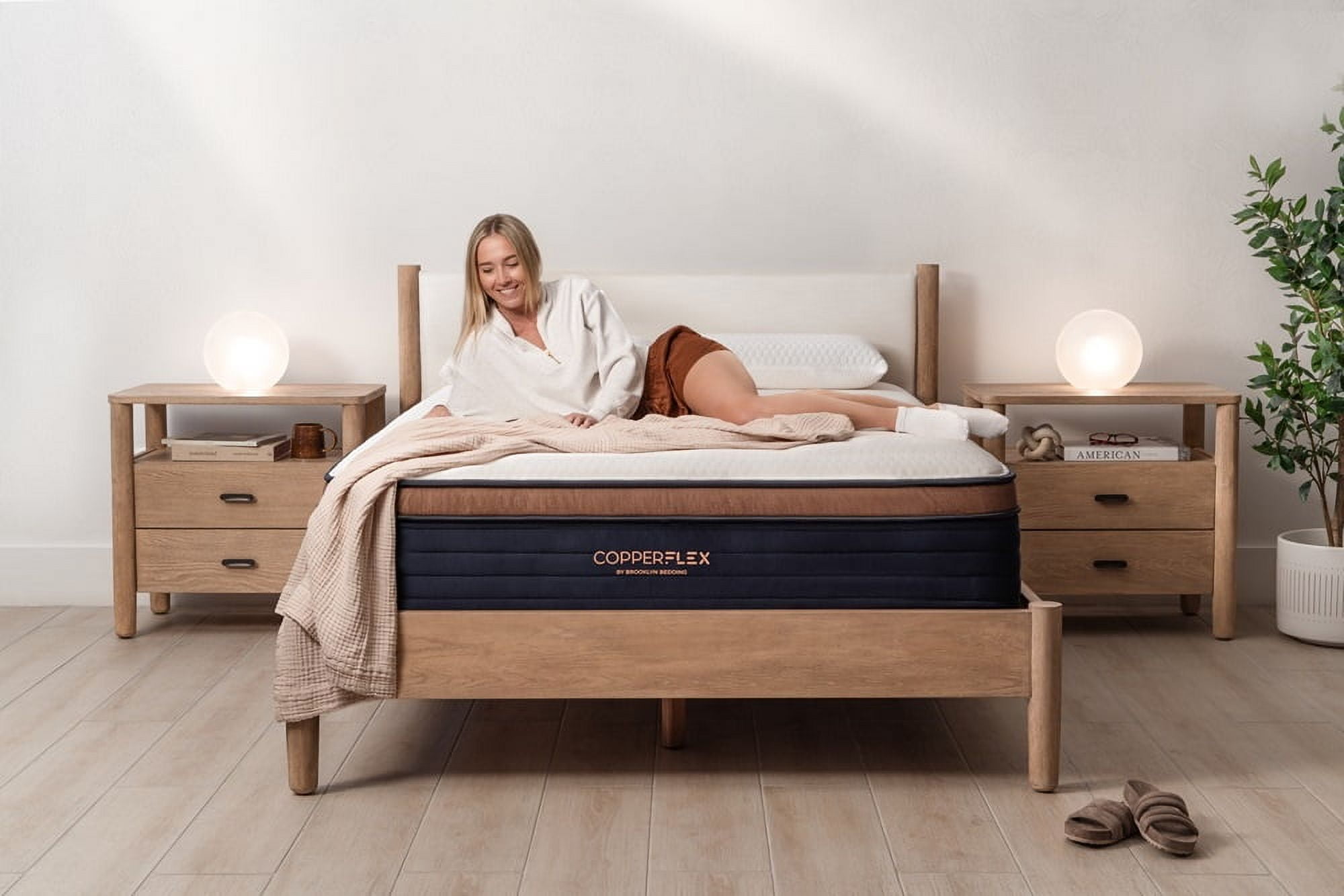 Brooklyn Bedding CopperFlex Pro 14" Foam Mattress with Zoned Foam, Full