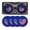 Blue/Heart, variant on US Flag Anti-Slip Car Cup Holder Coasters