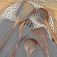 thumbnail image 2 of Nonstick cookware teak spoons utensils set, 2 of 2