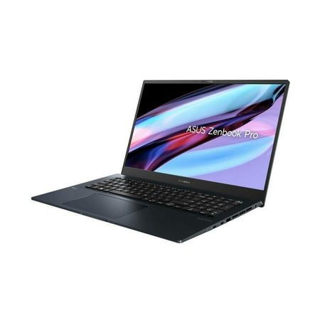 ASUS Zenbook Pro 17 Laptop, 17.3” Pantone Validated Display, Ryzen 7 6800H, AMD Radeon Graphics, 8GB RAM, 512GB SSD, Win 11 Home, Black, UM6702RA-DB71