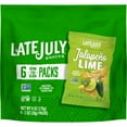 thumbnail image 5 of LATE JULY Snacks Clásico Jalapeno Lime Tortilla Chips, 1 oz. Snack Bags, 6 Count Multipack, 5 of 7