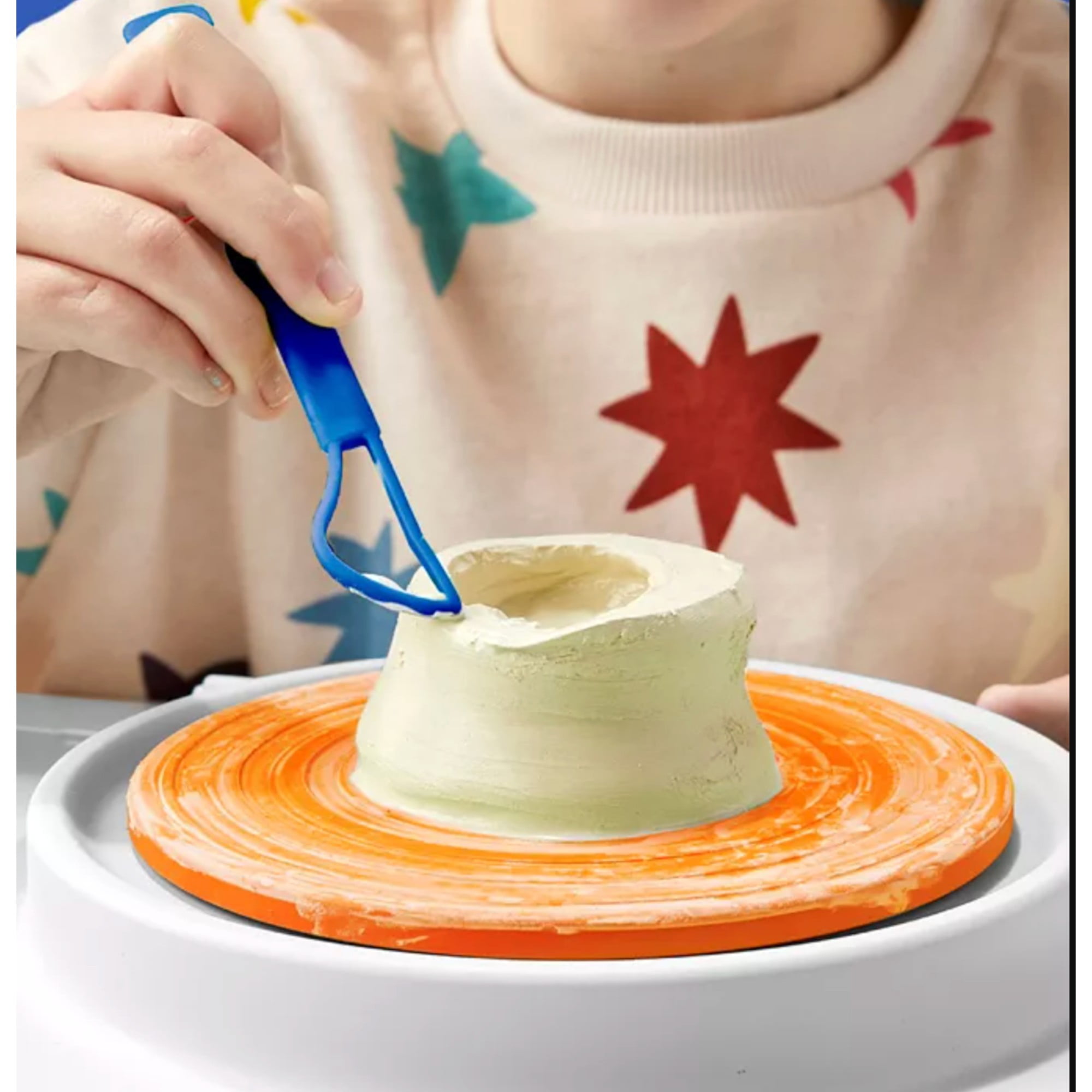 Motorized Pottery Wheel Clay Art Studio Set