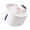 White and Pink Floral Pattern, variant on Yihuala Indoor Drinking Fountain, Sensing Pet Water Dispenser with Separated Power Area, ABS Body and Water Window