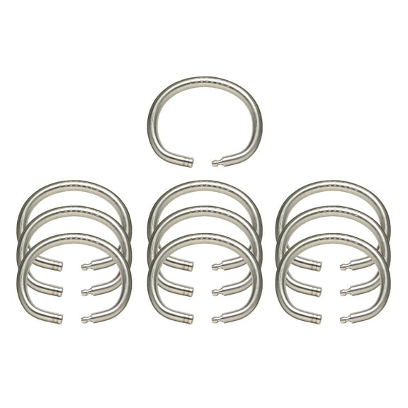 Tamper Proof Key Ring 1" Dia. (3 cm) 10 Pack