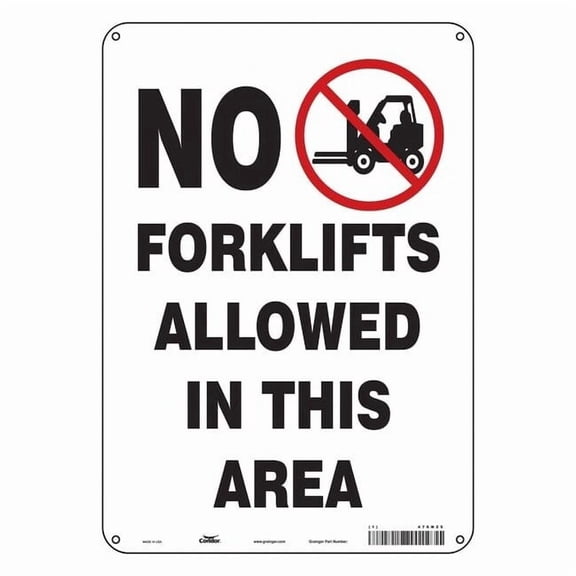 Condor Safety Sign,10 inx7 in,Aluminum 476N25