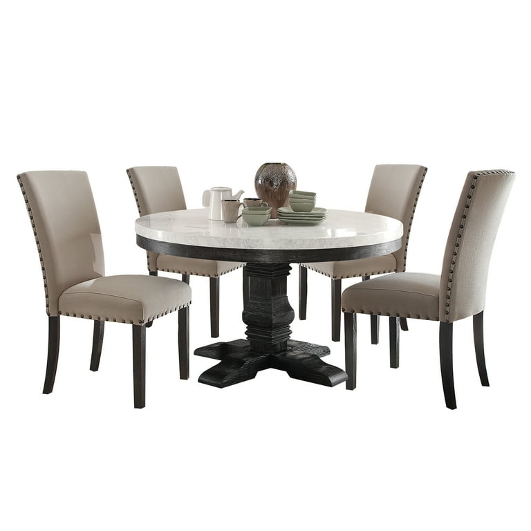 Nolan round cheap dining table