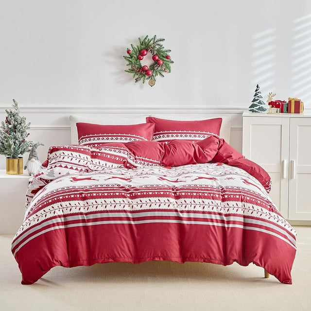 Duvet Cover Queen Tree Branches Pattern Bed Sets Ultra Soft Microfiber Bed Set Piece Breathable Queen Duvet Cover Set with Zipper Closure Corner Ties (x )